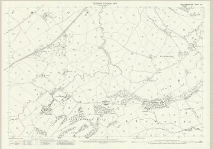 Montgomeryshire X.10 (includes: Llanfechain; Pool) - 25 Inch Map