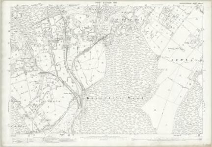 Gloucestershire XXXIX.14 (includes: Lydney; West Dean) - 25 Inch Map