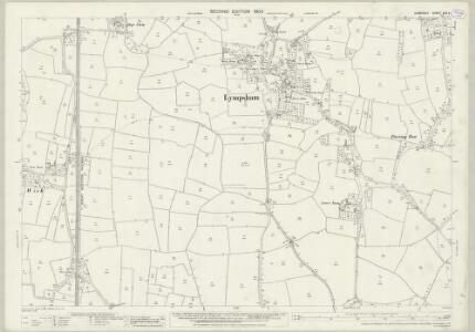 Somerset XXV.4 (includes: Brent Knoll; East Brent; Lympsham) - 25 Inch Map