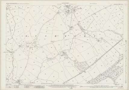 Shropshire LVI.12 (includes: Rushbury) - 25 Inch Map