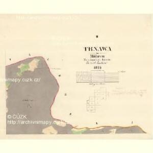Trnawa - m3130-1-002 - Kaiserpflichtexemplar der Landkarten des stabilen Katasters