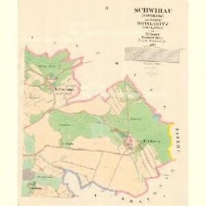 Schwihau (Sswihow) - c7819-1-002 - Kaiserpflichtexemplar der Landkarten des stabilen Katasters