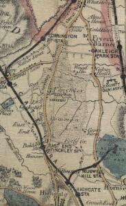 Harrison's Bicycle Road Map of Middlesex.