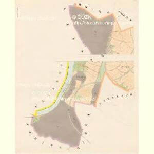 Porzitsch - c6030-1-002 - Kaiserpflichtexemplar der Landkarten des stabilen Katasters