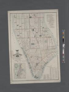 Map of New York City, south of 46th St.