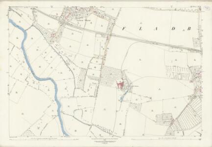 Worcestershire XLII.9 (includes: Fladbury; Hill and Moor; Wick; Wyre Piddle) - 25 Inch Map