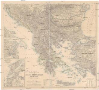 H. Kiepert's Generalkarte der südost-europäischen Halbinsel