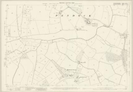 Worcestershire LIV.10 (includes: Berrow; Eldersfield; Longdon; Pendock) - 25 Inch Map
