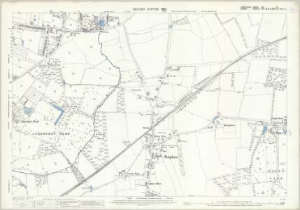 Hampshire and Isle of Wight XXI.14 (includes: Aldershot; Ash and Normandy; Farnham; Seale) - 25 Inch Map