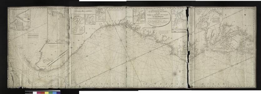 A new and accurate chart (from Captain Holland's surveys) of the North American Coast, for the navigation between Philadelphia and the Missisipi.