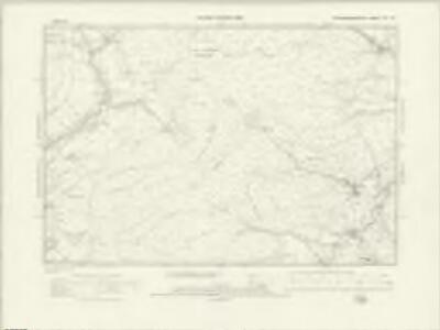 Montgomeryshire XX.SE - OS Six-Inch Map