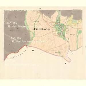 Klein Lukowetz - m1662-1-011 - Kaiserpflichtexemplar der Landkarten des stabilen Katasters