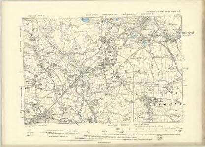 Yorkshire CCXXXI.NW - OS Six-Inch Map