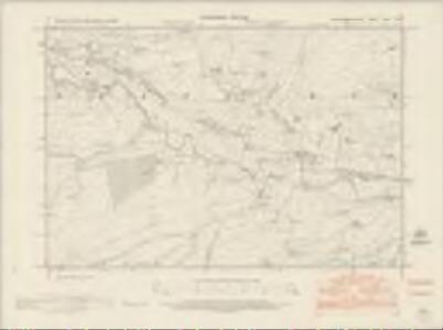 Montgomeryshire XLVII.SW - OS Six-Inch Map