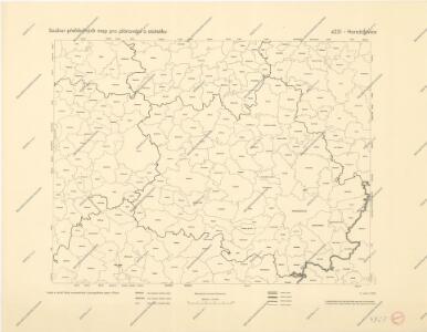 Soubor přehledných map pro plánování a statistiku: 4251 – Horažďovice