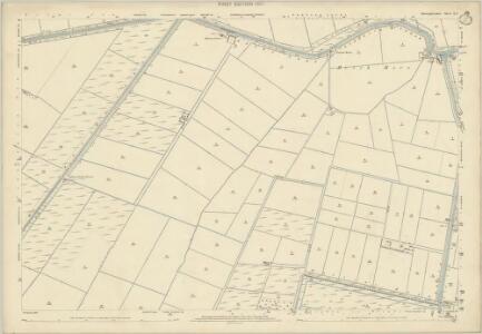 Huntingdonshire X.9 (includes: Conington; Holme; Ramsey; Wood Walton) - 25 Inch Map