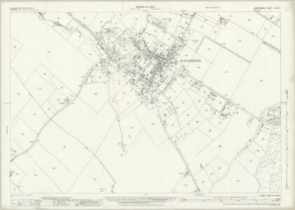 Oxfordshire XLVII.14 (includes: Britwell; Pyrton; Watlington) - 25 Inch Map