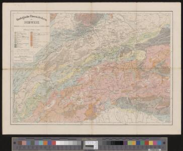 Geologische Übersichtskarte de Schweiz