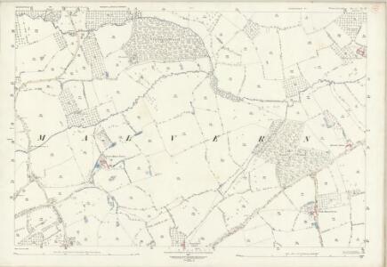 Worcestershire XL.10 (includes: Great Malvern; Guarlford; Madresfield; Powick) - 25 Inch Map