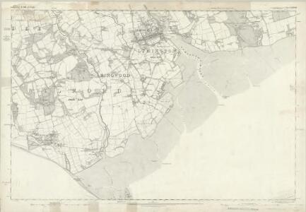 Hampshire & Isle of Wight LXXXVIII - OS Six-Inch Map