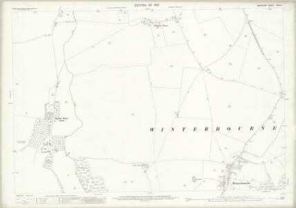Berkshire XXXIV.4 (includes: Boxford; Winterbourne) - 25 Inch Map