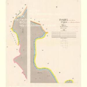 Passek (Paseka) - c5645-1-001 - Kaiserpflichtexemplar der Landkarten des stabilen Katasters