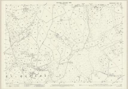 Pembrokeshire XIV.12 (includes: St Davids) - 25 Inch Map