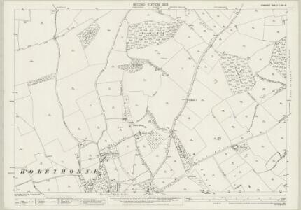 Somerset LXXV.10 (includes: Charlton Horethorne; Compton Pauncefoot; Horsington; Maperton; North Cheriton) - 25 Inch Map