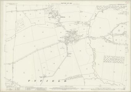 Berkshire IX.3 (includes: Appleton with Eaton; Frilford; Fyfield; Kingston Bagpuize; Tubney) - 25 Inch Map