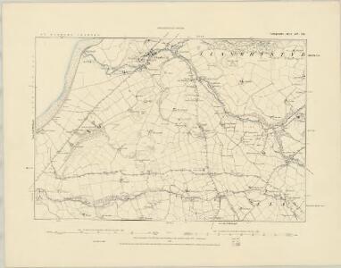 Cardiganshire XIV.SW - OS Six-Inch Map