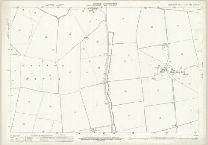 Lincolnshire CXXXIV.4 (includes: Moulton; Weston) - 25 Inch Map
