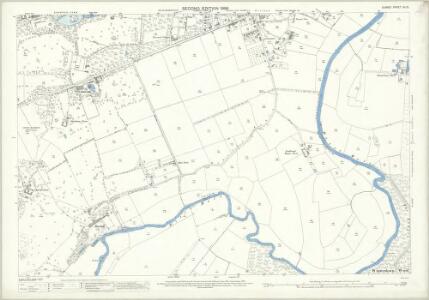 Surrey XII.13 (includes: Cobham; Esher; Walton Upon Thames) - 25 Inch Map