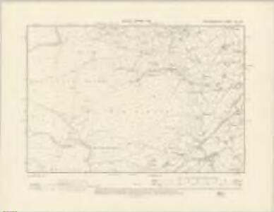 Montgomeryshire XXI.NW - OS Six-Inch Map