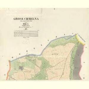 Gross Chmelna (Welka Chmelna) - c8394-1-001 - Kaiserpflichtexemplar der Landkarten des stabilen Katasters