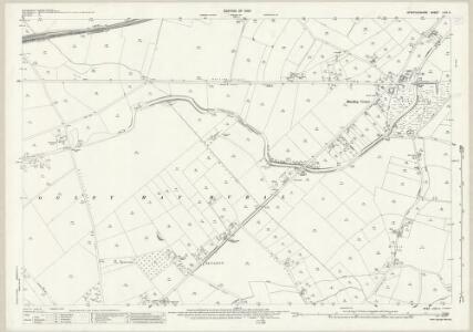 Staffordshire LVIII.5 (includes: Hammerwich; Shenstone; Shire Oak; Wall) - 25 Inch Map