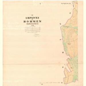 Lupenz - c7055-1-001 - Kaiserpflichtexemplar der Landkarten des stabilen Katasters