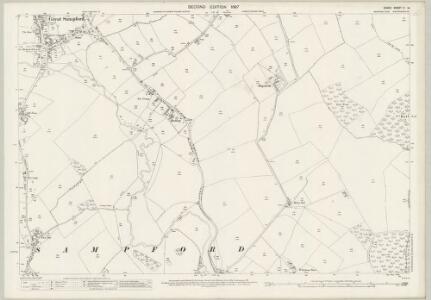 Essex (1st Ed/Rev 1862-96) X.14 (includes: Great Sampford; Little Sampford) - 25 Inch Map