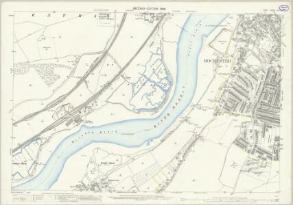 Kent XIX.6 (includes: Cuxton; Rochester) - 25 Inch Map