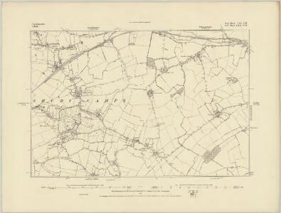 Cambridgeshire LVI.NW - OS Six-Inch Map