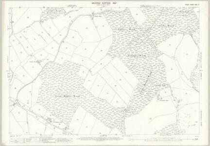 Essex (1st Ed/Rev 1862-96) XXVI.5 (includes: Coggeshall; Halstead Rural) - 25 Inch Map