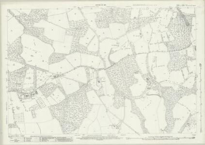 Surrey XLVI.7 (includes: Cranleigh; Rudgwick) - 25 Inch Map