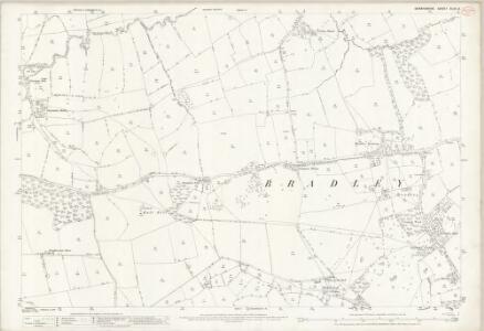 Derbyshire XLIII.3 (includes: Bradley; Offcote and Underwood; Yeldersley) - 25 Inch Map