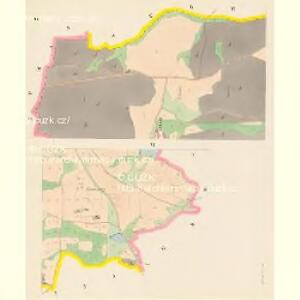 Jettenowitz (Jetenowice) - c2866-1-002 - Kaiserpflichtexemplar der Landkarten des stabilen Katasters