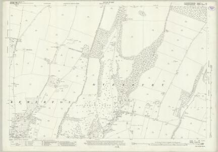 Gloucestershire V.16 (includes: Bredon; Conderton; Kemerton; Overbury) - 25 Inch Map