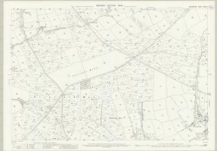 Devon XXXIII.1 (includes: Creacombe; Knowstone; Rose Ash) - 25 Inch Map