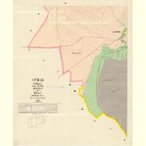 Strak (Straka) - c7377-1-005 - Kaiserpflichtexemplar der Landkarten des stabilen Katasters