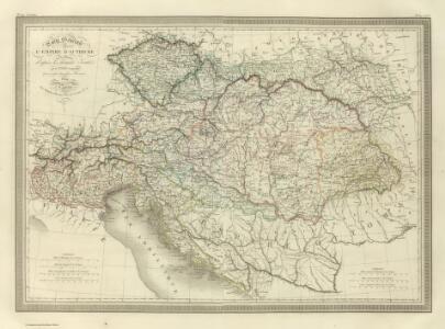 Composite:  Carte Generale l'Empire d'Autriche.