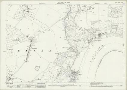 Kent XI.15 (includes: Frindsbury Extra; Gillingham; Hoo) - 25 Inch Map