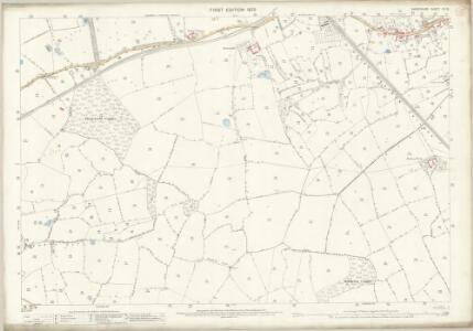 Shropshire XII.15 (includes: Oswestry Rural; Oswestry Urban; Whittington) - 25 Inch Map