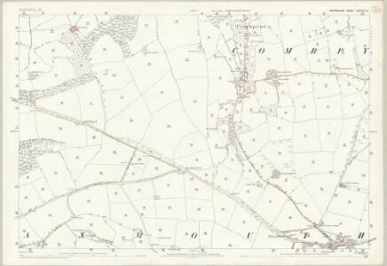 Devon LXXXIV.5 (includes: Axmouth; Combpyne Rousdon) - 25 Inch Map